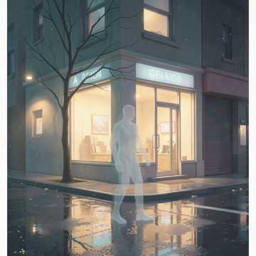 街角晚风