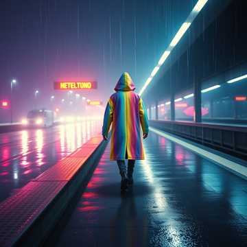 坠落的霓虹外套