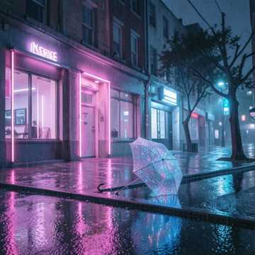 霓虹皱褶