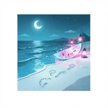 浪花拍碎星光
