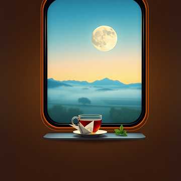半杯茶温度