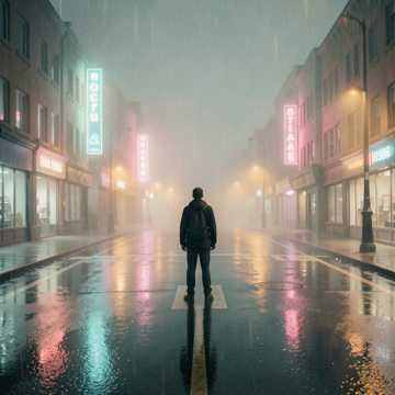 路口中间