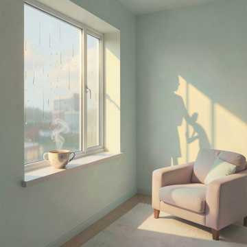 枕边晨光