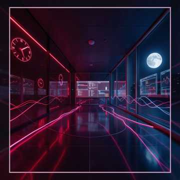 红色交易屏