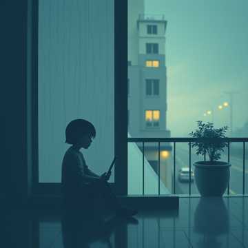 独坐听雨