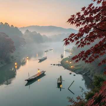 湘洲秋赋