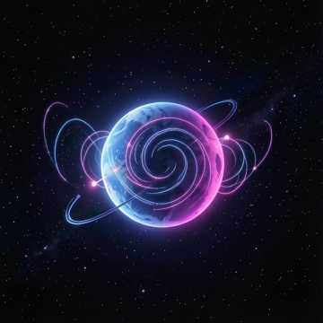 卫星公转的盲音