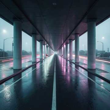 高架下的脚步声