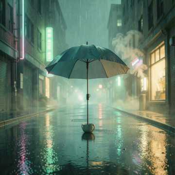 雨港的泪痕