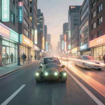 移动的路障