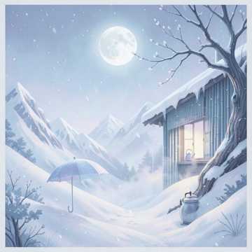 雪落南山口