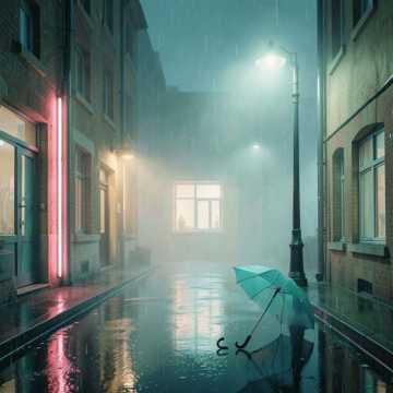 雨下得那么沉
