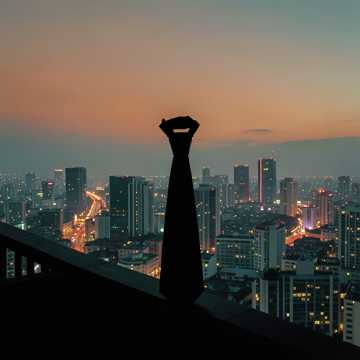 领带勒颈的黄昏