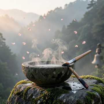 桃花煮烟霞