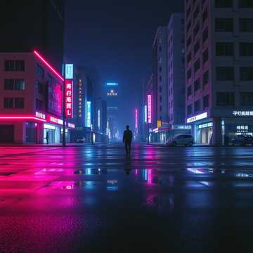 霓虹泡影