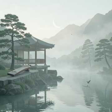 松涛洗尘心