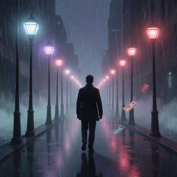 人海独走