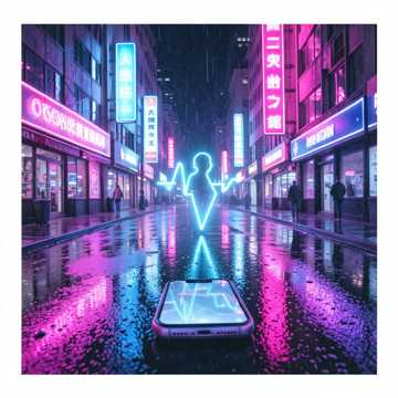 Neon Heartbeats