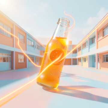 橘子气泡水天气
