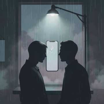 悬在半空的吻
