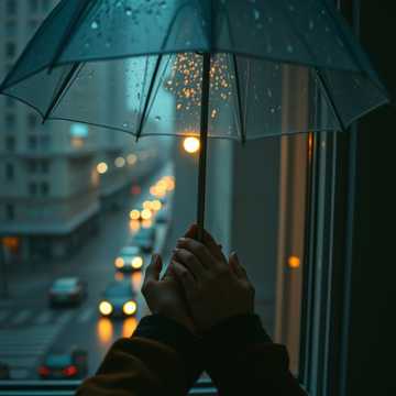 雨夜到同个屋檐
