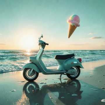海风冰淇淋