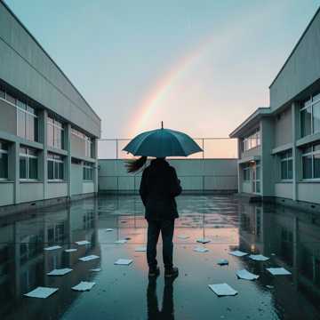 晴朗的雨滴