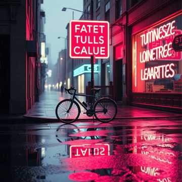 霓虹碎了一地