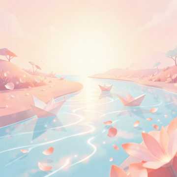 爱意浸染的河