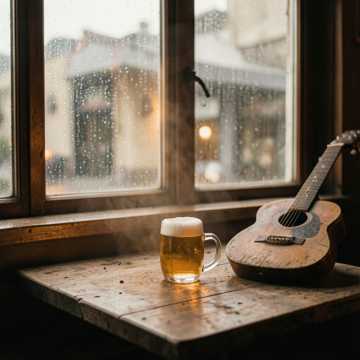 把酒倒满