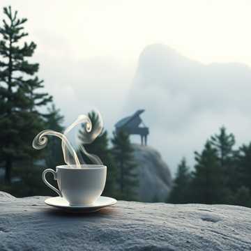 山岚听茶