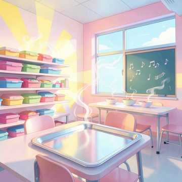 校园食堂第一筷