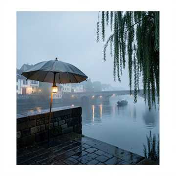 烟雨长巷