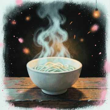 十月的一碗月光