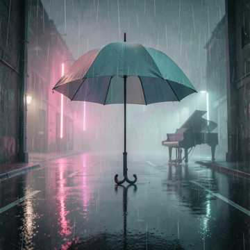 비 오는 거리-版本2