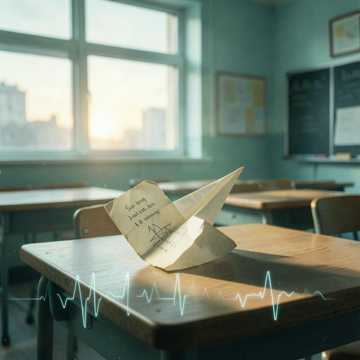 抽屉里的褪色字条