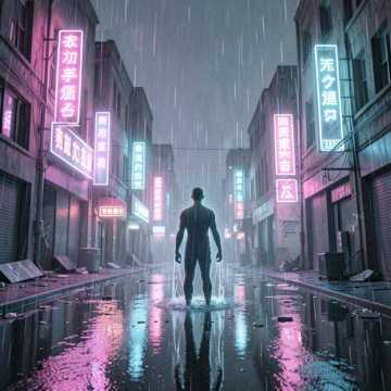满城霓虹在掉泪