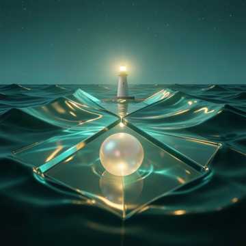 海面裂开的吻