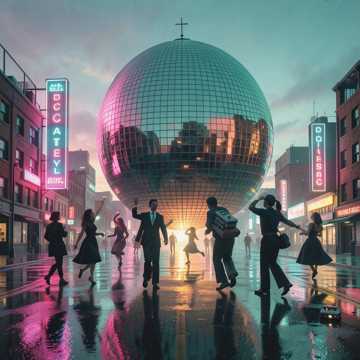 迪斯科球不夜城