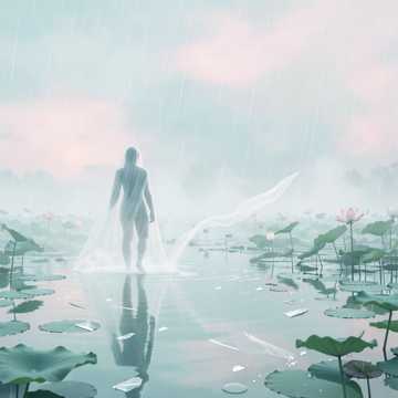 残荷听雨声