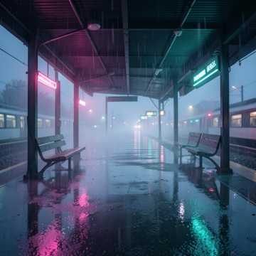雾失站台