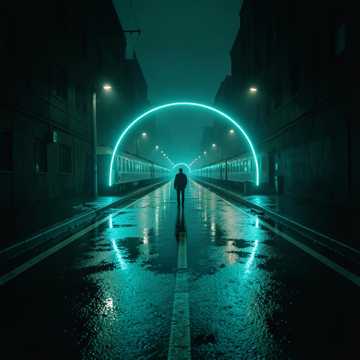 霓虹单人行