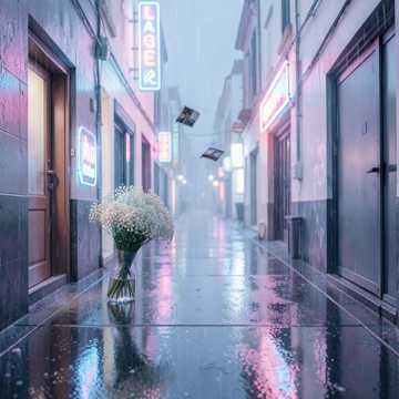 把回忆丢进雨里