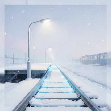 雪迹汽笛