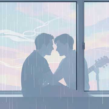 雨轻轻抱住你