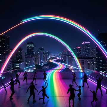 霓虹跳跳糖