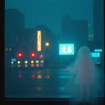 雨声搁浅在窗台
