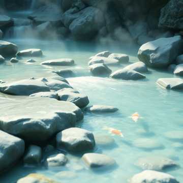 泉鸣幽谷
