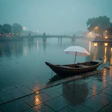 雨夜江南