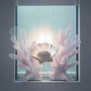 海螺盛着雨声